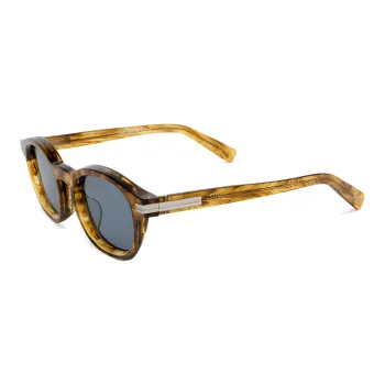 Ermenegildo Zegna Round Frame Sunglasses