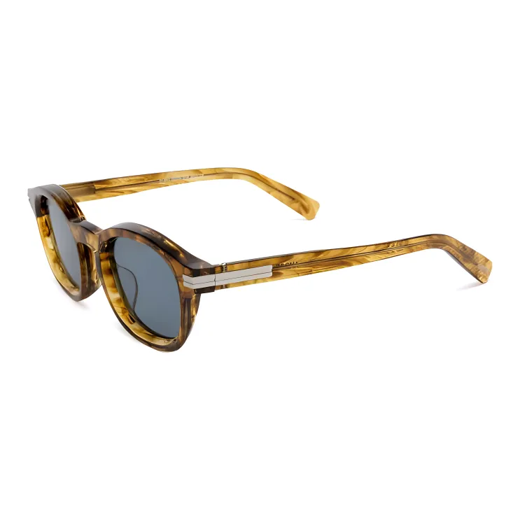 Ermenegildo Zegna Round Frame Sunglasses-0