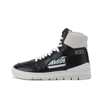 AVIA 830 Series Wear-Resistant High-Top Vintage Basketball Shoes Men's Black White