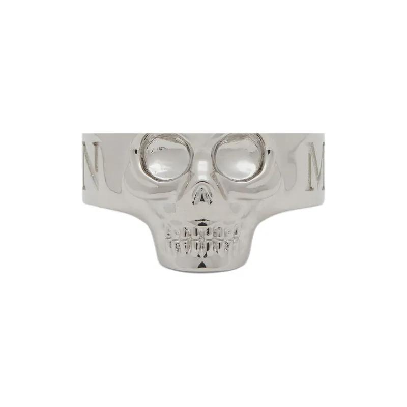 Alexander McQueen Skull Slip On Ring-2
