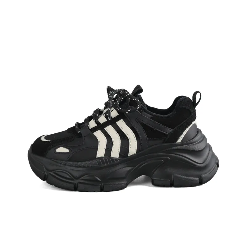 Shougu Slip-Resistant Low-Top Chunky Sneakers Women's-0