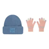 Blue Cap+Pink Glove