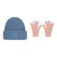 Blue Cap+Pink Glove