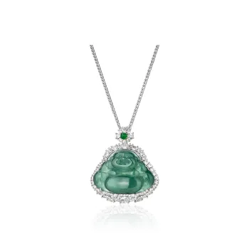 Encounter Gift High Ice Jade Jadeite Necklaces Women's