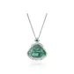 Jadeite Laughing Buddha Necklace[Includes Certificate of Authenticity]