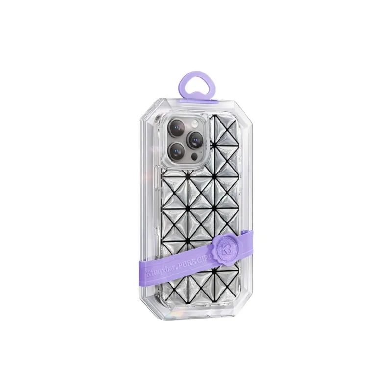Kingxbar TPU Material 3D 3D Effect Diamond Phone Case Compatible With Apple 16 Collection-5