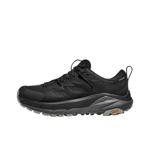 HOKA ONE ONE Kaha Low Gore Tex Elite Terrain System Black Satellite Grey