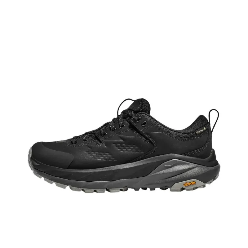 HOKA ONE ONE Kaha Low Gore Tex Elite Terrain System Black Satellite Grey-0
