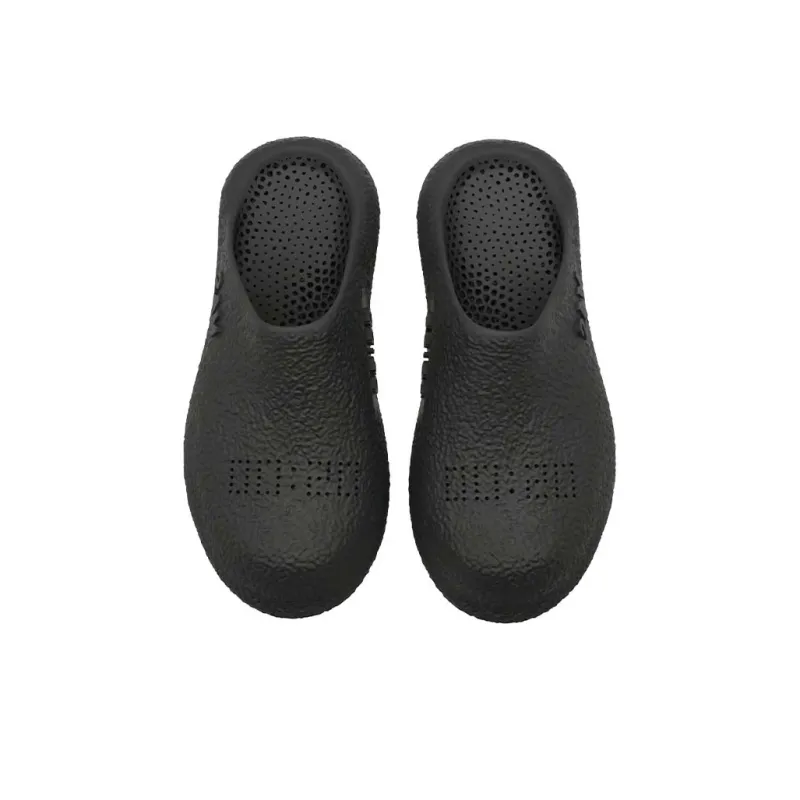 2AM Odor Resistant Abrasion Resistant Quick Dry Wrap toe Slippers Unisex Black-5
