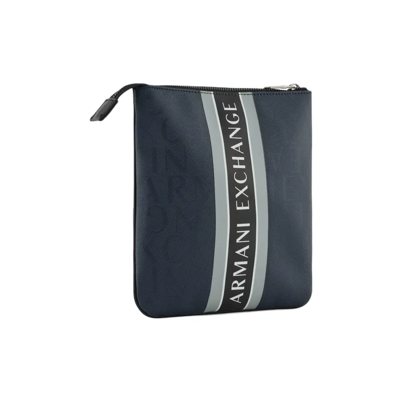 ARMANI EXCHANGEAE Polyester Crossbody Bag, Shoulder Bag Men's Blue-1