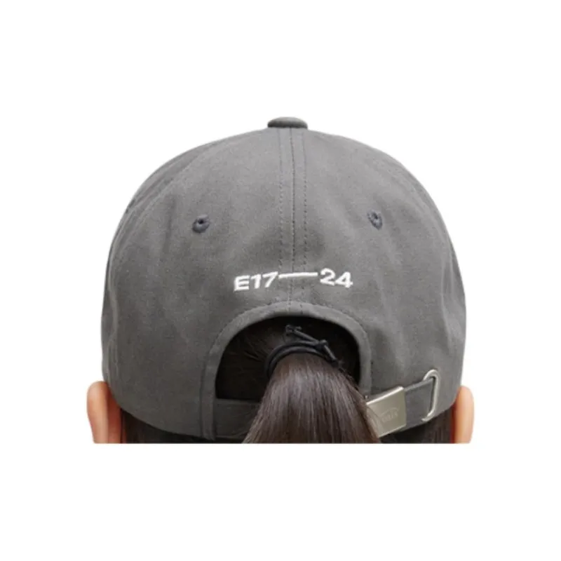 Emis Cotton Baseball Caps Unisex Charcoal-4