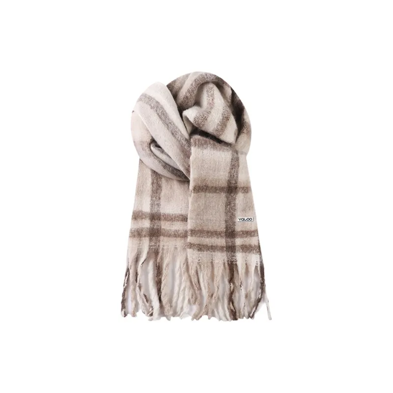 Yalu Polyester Knit Scarves Unisex Gift Box Set-1