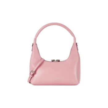 MARGE SHERWOOD Cow Leather Shoulder Bag Crossbody Bag Handbag Medium Size Women's Pink