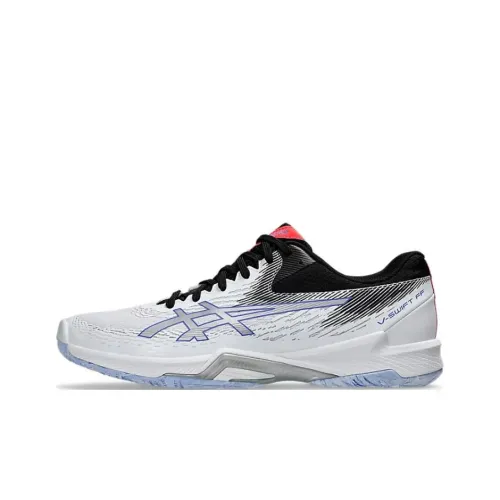 Asics V SWIFT FF 4 Anti Slip Wear Resistant Low Top Training Shoes Unisex White