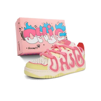 OHJC Slip-Resistant Cushioning Wear-Resistant Lightweight Breathable Low-Top Skateboard Shoes Unisex