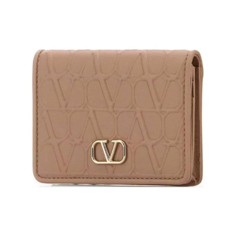 Valentino Logo Plaque Wallet-1