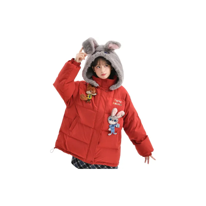 SNBL x Disney Down Jacket Women's Red-2