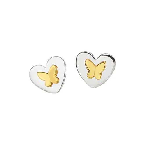 JESCAKOO S925 Sterling Silver Stud Earrings Women's