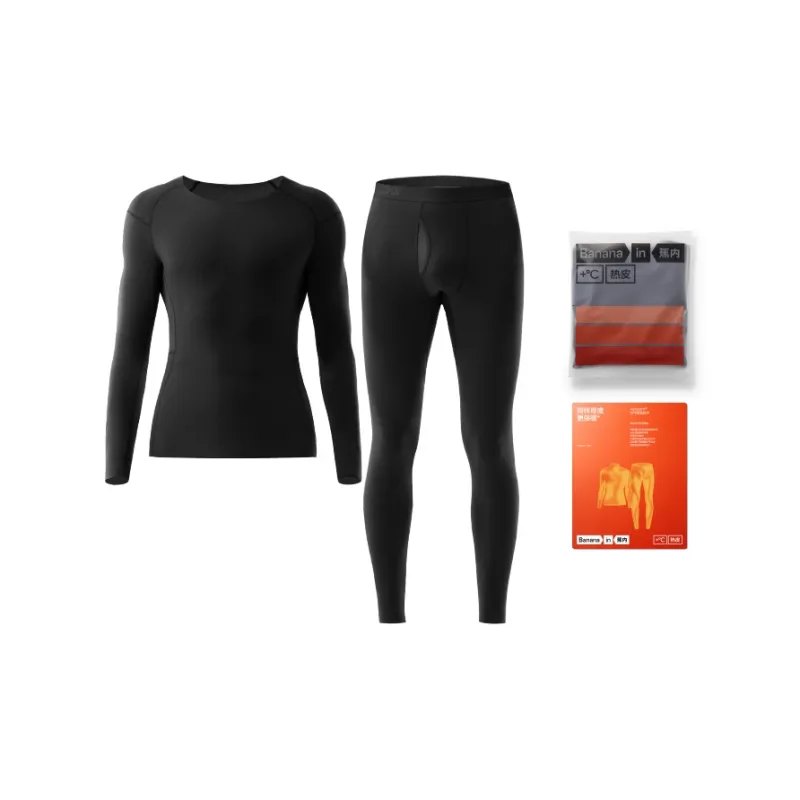 BANANA IN Men Thermal Sets-4