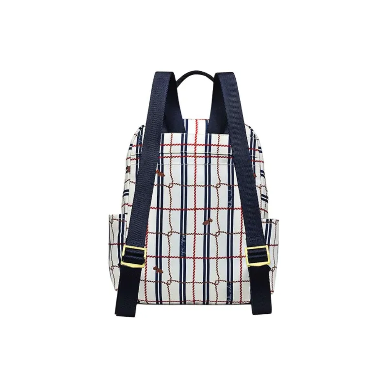 RADLEY Nylon Fabric Backpack Medium Size Women's White-1