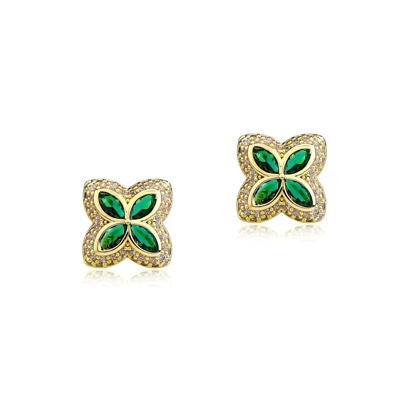 ICEGANG S925 Silver Stud Earrings Unisex-1