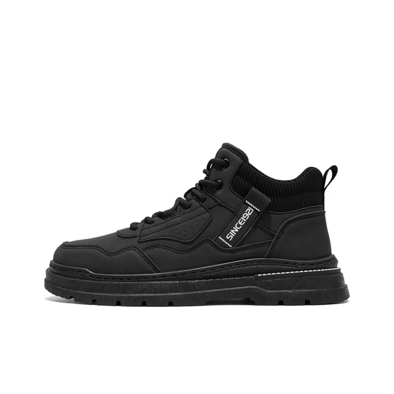 DOUBLE STAR 88 Anti-Slip Wear-Resistant High-Top Casual Shoes Men's-10