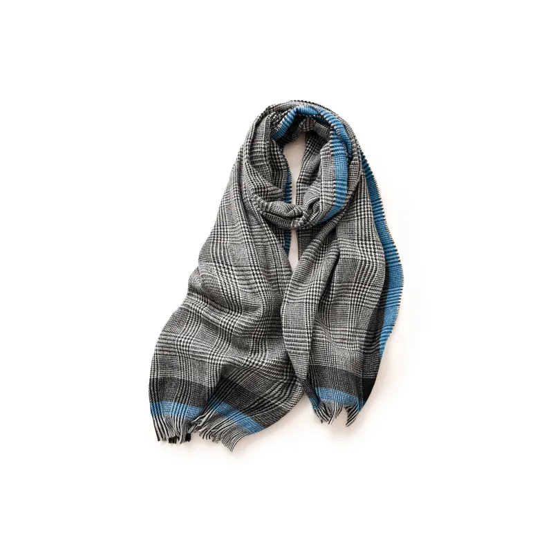 EEEENO Polyester Knit Scarves Unisex-10