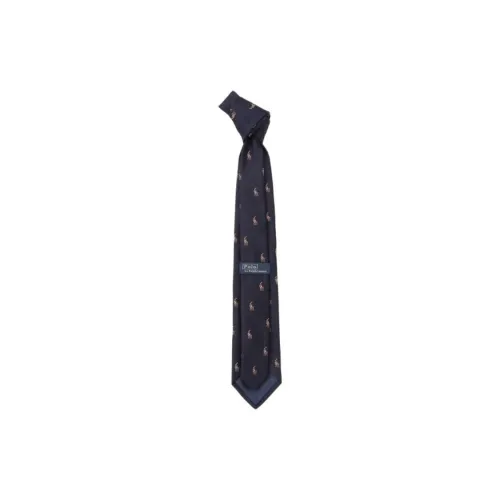 Polo Ralph Lauren Silk Ties Men's Marine Blue