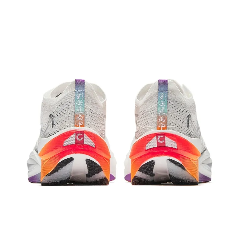 Anta C202 6.0 PRO Slip Resistant Breathable Low Top Casual Running Shoes Women's White Silver-3