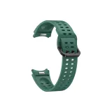 Army Green/Dual-Hole Button Style Silicone Strap