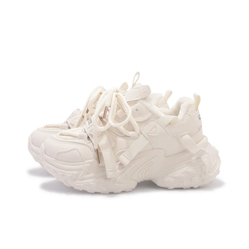 Shen Linsen Cushioning, Slip Resistant, And Abrasion Resistant Low Top Casual Shoes Women's Beige-3