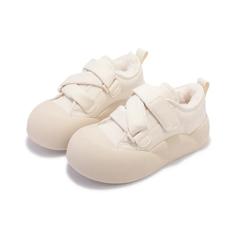 Shen Linsen Cushioning, Slip Resistant, And Abrasion Resistant Low Top Casual Shoes Women's Beige-2