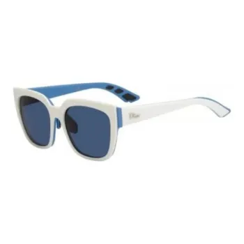 DIOR Cat Eye Sunglasses Women's Light Blue
