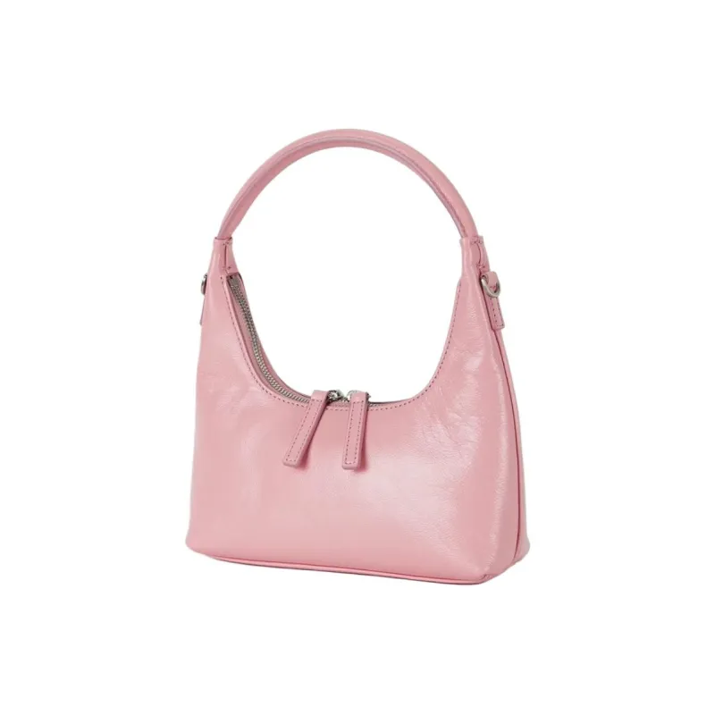 MARGE SHERWOOD Cow Leather Shoulder Bag Crossbody Bag Handbag Medium Size Women's Pink-1