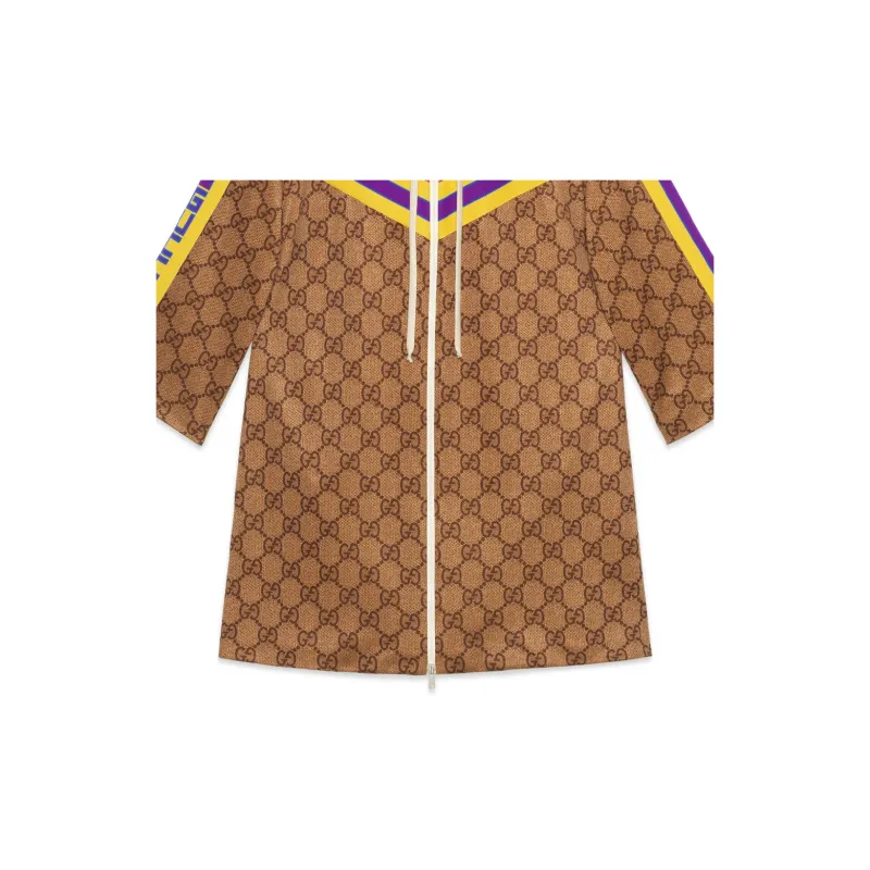 GUCCI SS21 Long-Sleeved Dresses Women's Brown-4