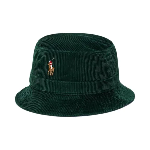 Polo Ralph Lauren Corduroy Bucket Hats Men's Green