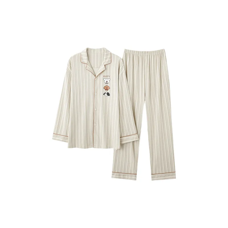Qiao Ni Tong Pajama Set Men's Image Color-10