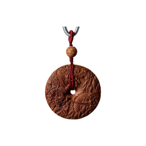 Click Laoshan Sandalwood Pendants Unisex
