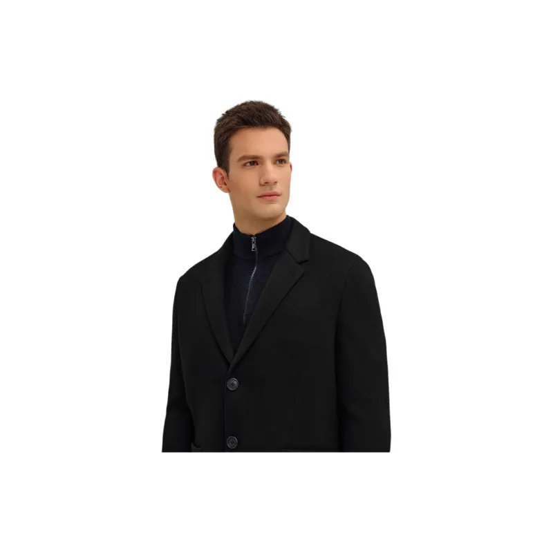 Hush Puppies Business Suit Men's Pitch Black-1