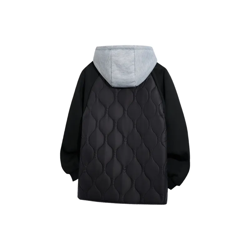 ROBINHOOD Puffer Jackets Unisex Black-1