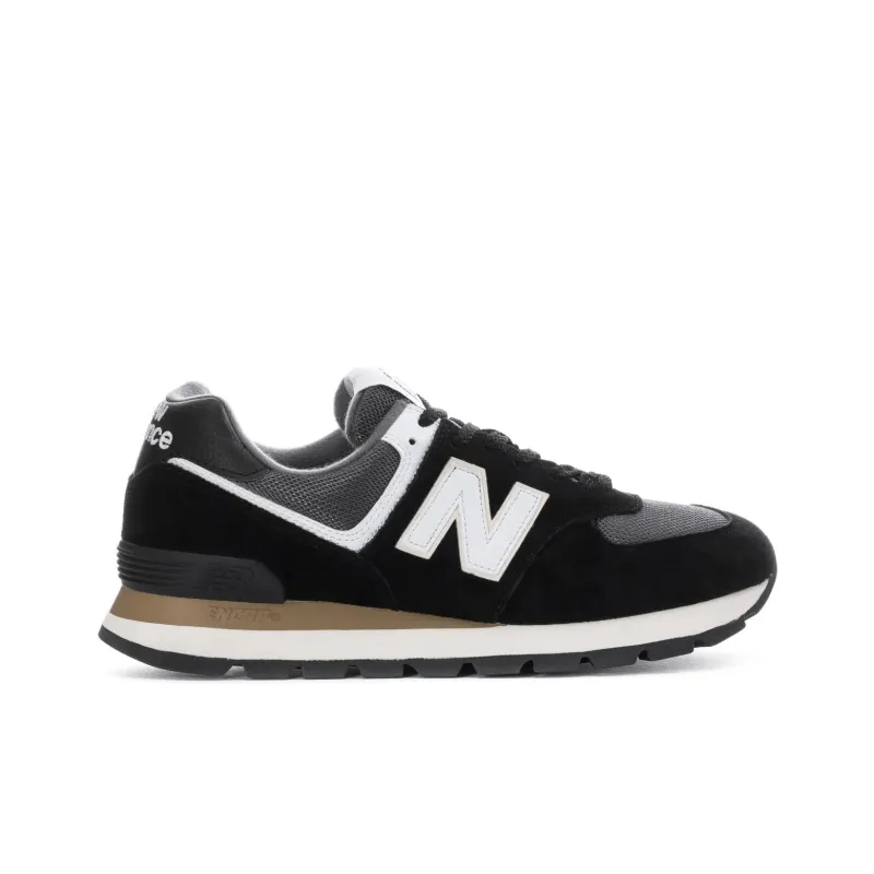 New Balance NB 574 Anti Slip Wear Resistant Low Top Casual Shoes Men's Black-1