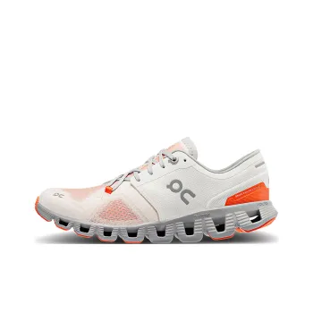 On Running Cloud X 3 Ivory Alloy Women's