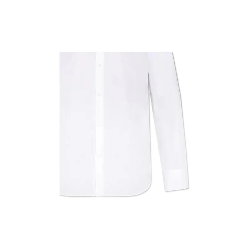 GUCCI Logo Patch Long Sleeved Shirt-4