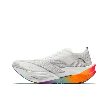 Anta C202 6.0 PRO Slip Resistant Breathable Low Top Casual Running Shoes Women's White Silver