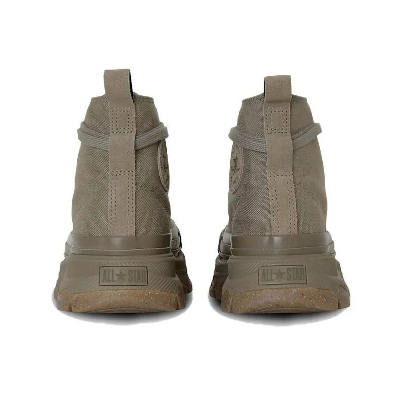 Converse All Star Trekwave Anti-Slip Wear-Resistant High-Top Casual Shoes Unisex Gray-4