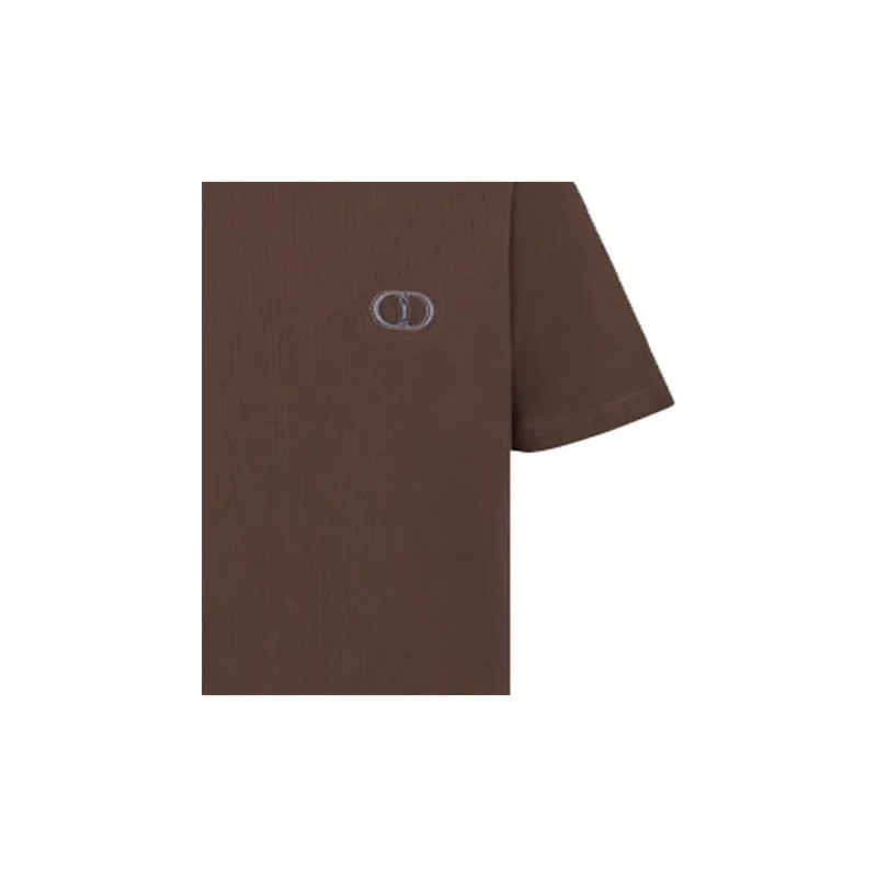 DIOR Dior Quarterly New Products T Shirt Men's Brown-5