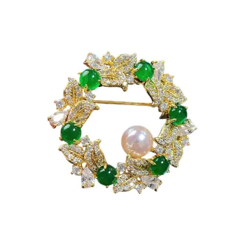 PEARL QUEEN Freshwater Pearl Brooches Women's