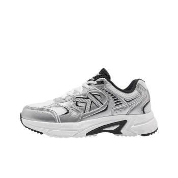KELME Anti Slip Wear Resistant Breathable Lightweight Low Top Chunky Sneakers Women's Silver