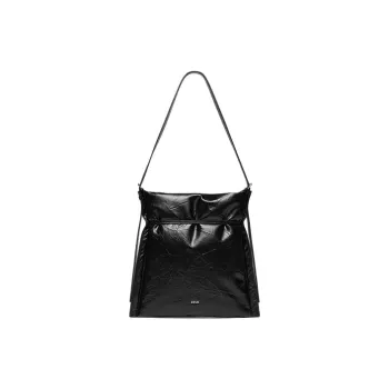 ZESH Fashion Niche Trendy Shoulder Bag Medium Size Women's Black/Elephant Gray/Deep Latte/Haze Blue/Ecru