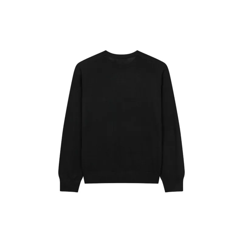 THEORY Long Sleeved Crewneck Knitted Jumper-1